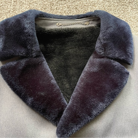 Gray Garrison Park Crownwear Overcoat Men’s Size 46R - Picture 3 of 11